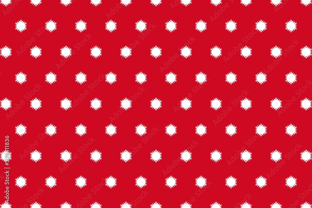Simple geometric pattern in the colors of the national flag of Bahrain