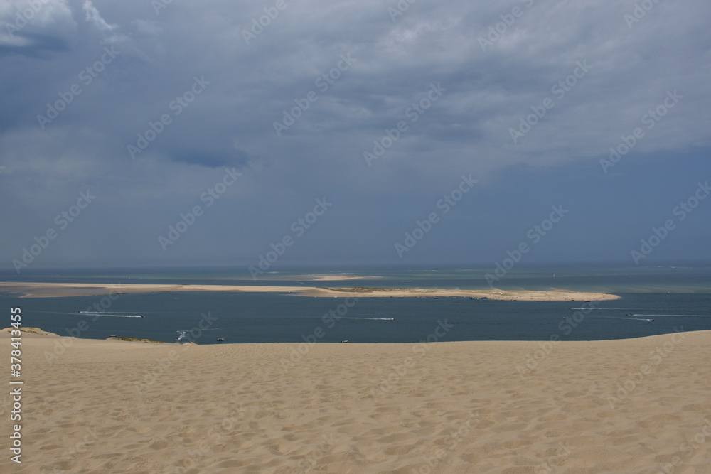 Dune du PIlat am Atlantik in Frankreich