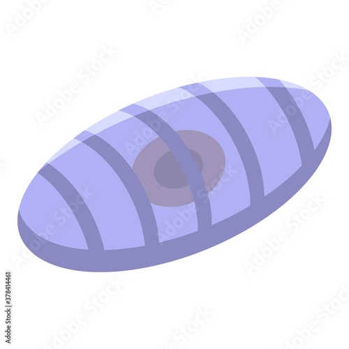 Ant lavra icon. Isometric of ant lavra vector icon for web design isolated on white background