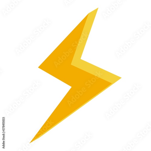 Free Download Quality assurance bolt icon. Isometric of quality assurance bolt vector icon for web design isolated on white background - GFXLoad
