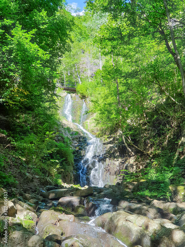 Saritoarea waterfall in Stanija, Buces, Romania