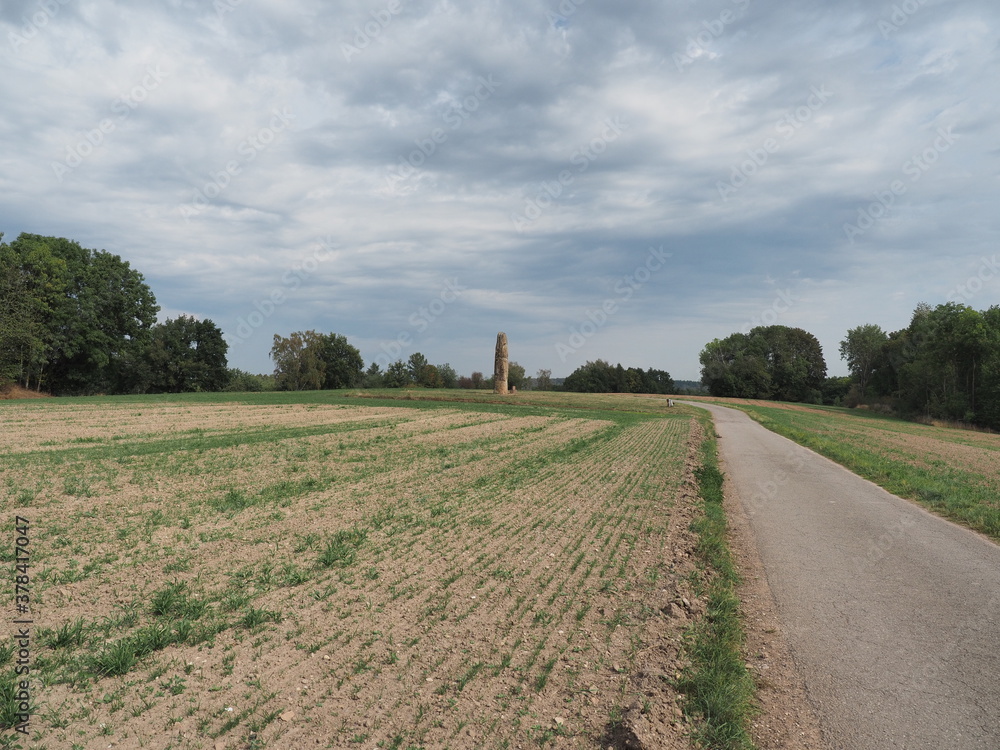 Fototapeta premium Der Gollenstein – Menhir - Blieskastel 