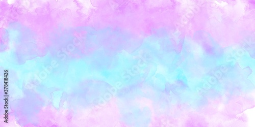 Purple background watercolor. Purple splash watercolor. Water color backdrop. Purple background watercolor. Abstract Purple splash watercolor on white background.
