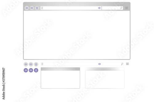 Interfejs przeglądarki internetowej