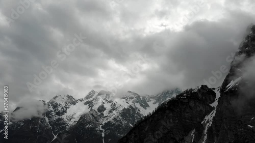 Dramatic mountains of Slovenia