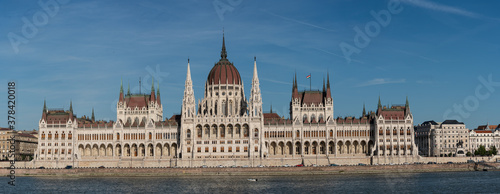 Hungarian parliament in budapest, Hungary