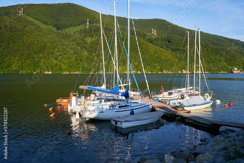 Fototapeta Naklejka Na Ścianę i Meble -  Zywieckie lake