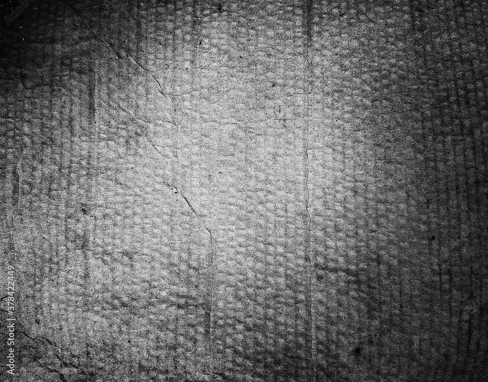 Obraz premium black and white cardboard pattern background
