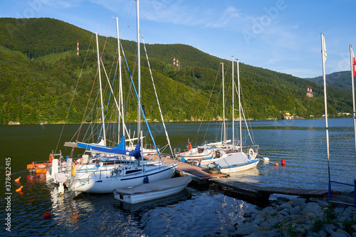 Fototapeta Naklejka Na Ścianę i Meble -  Zywieckie lake