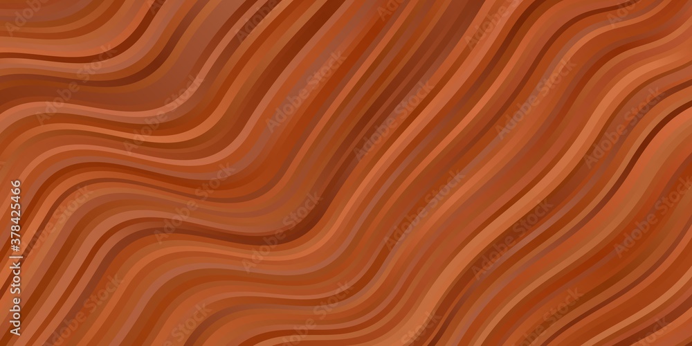 Light Orange vector texture with wry lines. Illustration in abstract style with gradient curved. Pattern for websites, landing pages. Light Orange vector texture with wry lines. Illustration in abstract style with gradient curved. Pattern for websites, landing pages.