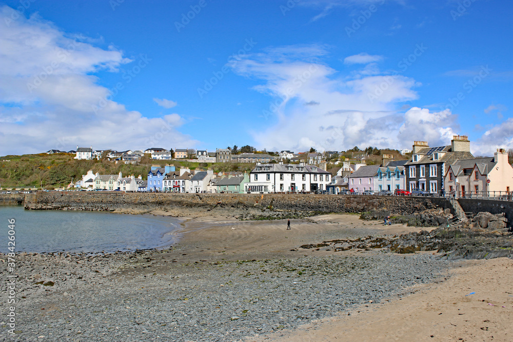 Portpatrick harbour in Galloway, Scotland