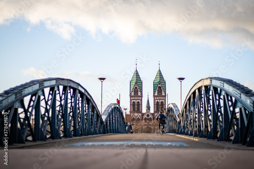 Blaue Brücke Freiburg © Emma