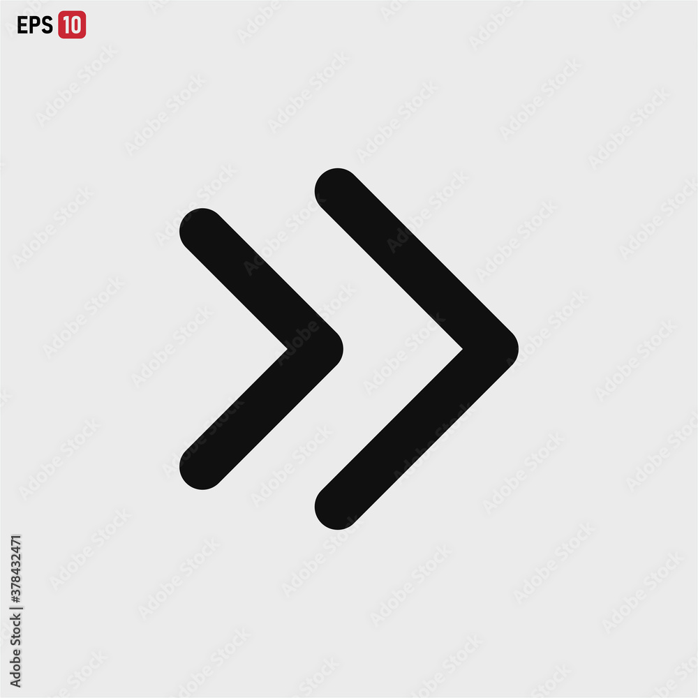 Right Arrow icon vector eps 10 Right Arrow icon vector eps 10