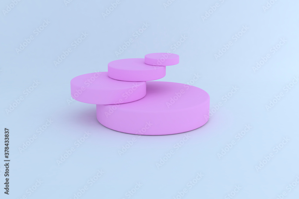 Stack balance pink disks Stack balance pink disks