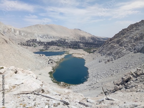 Cottonwood Lakes on the way to Mount Langley, California
