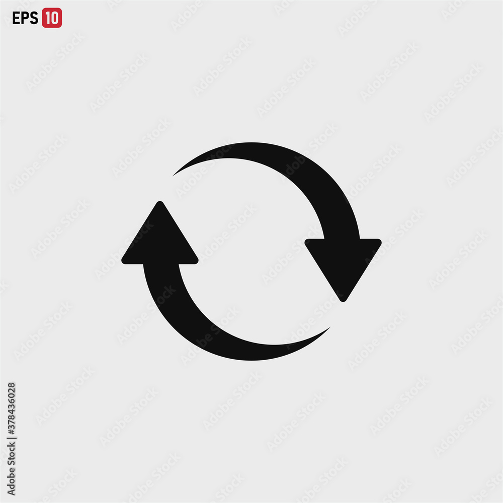 Update icon vector . Refresh sign . Reload Update icon vector . Refresh sign . Reload