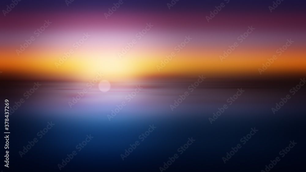 Sunset background illustration gradient abstract, sky.