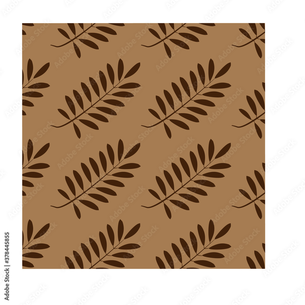 Obraz premium floral pattern with leaves on different backgrounds