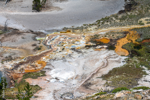 Inspiration in a Paintpot, Artist's Paintpots, Yellowstone National Park