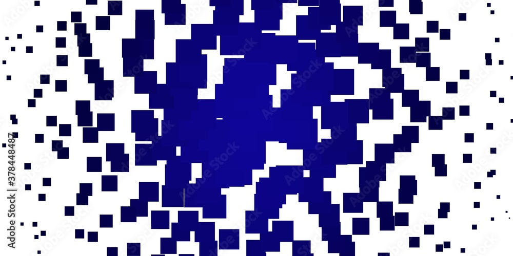 Fototapeta premium Light BLUE vector backdrop with rectangles. Illustration with a set of gradient rectangles. Design for your business promotion.