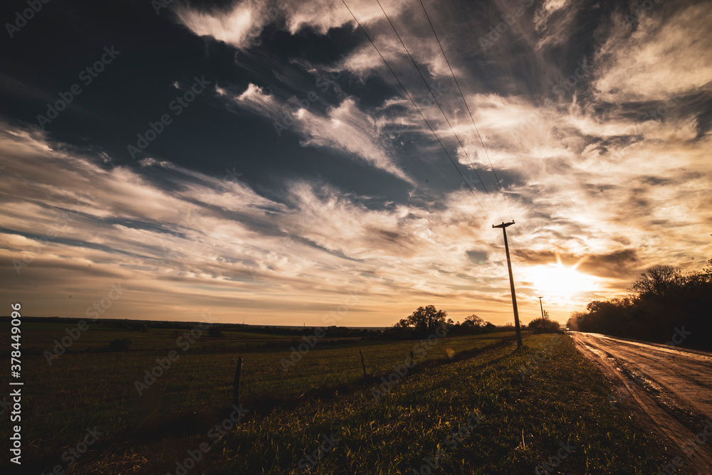 Obraz premium Atardecer