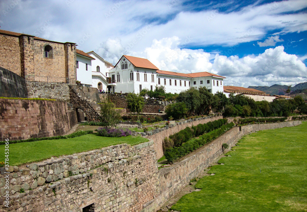 Fototapeta premium Ancient Inca City, cusco peru