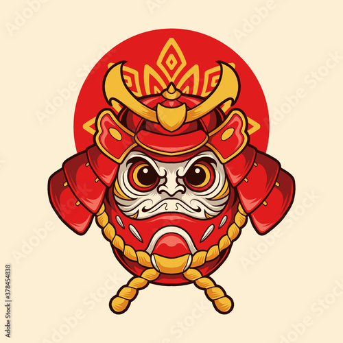 Daruma samurai