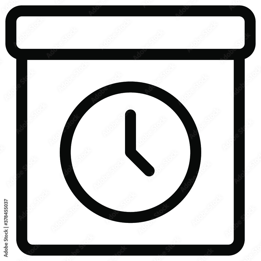 Calendar icon line style icon. vector illustration. vector icon Calendar icon line style icon. vector illustration. vector icon