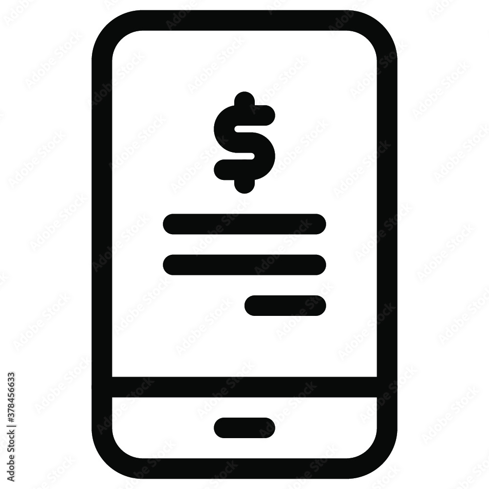 Currency icon, dollar, euro, bitcoin, yen, money,  line style icon. vector illustration. vector icon