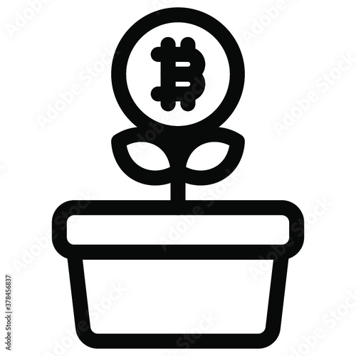 Currency icon, dollar, euro, bitcoin, yen, money,  line style icon. vector illustration. vector icon