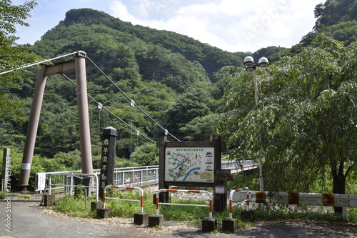 麻苧の滝入り口の橋