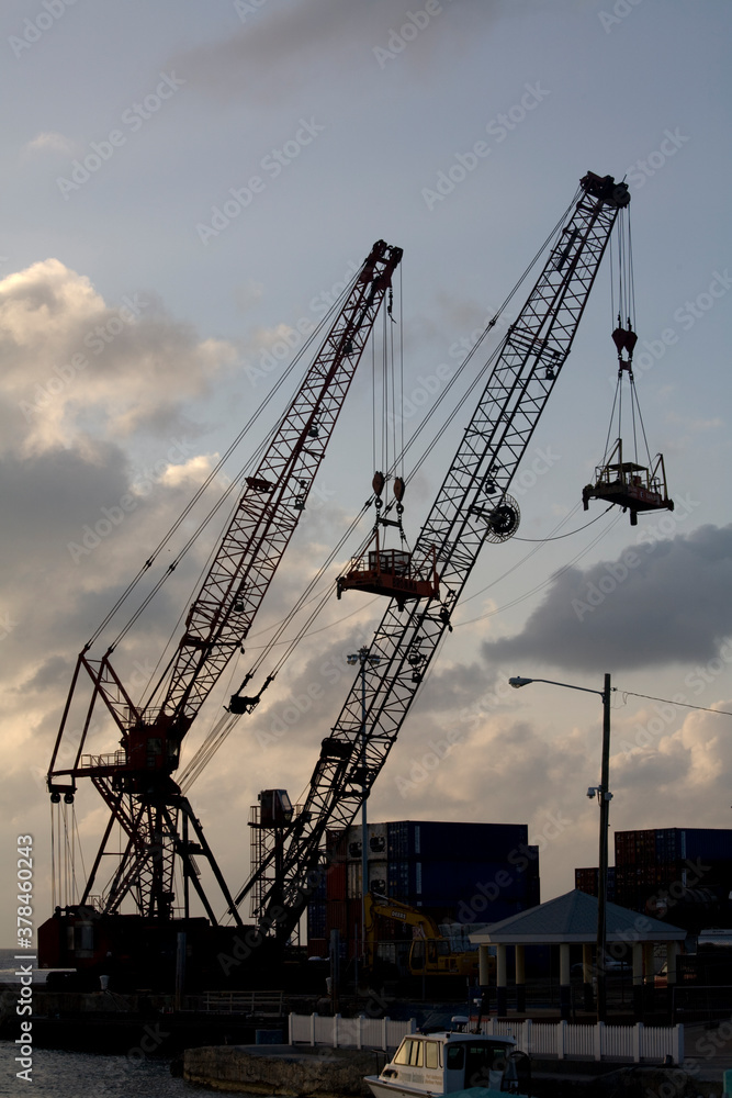 Cargo Cranes, Grand Cayman Island