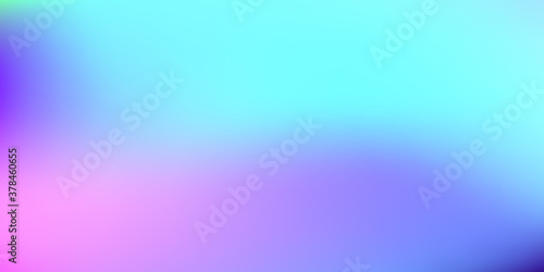 Pastel Soft. Vibrant Blue, Teal, Neon Concept.