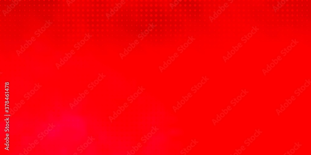 Light Pink, Red vector pattern with spheres. Abstract colorful disks on simple gradient background. New template for a brand book. Light Pink, Red vector pattern with spheres. Abstract colorful disks on simple gradient background. New template for a brand book.
