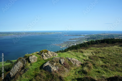 A walk in the mountains of the Cooley Peninsula.Ireland.