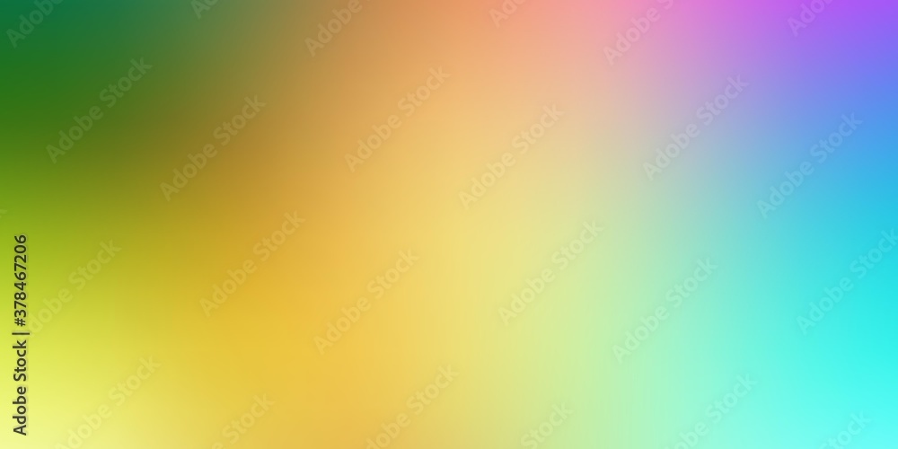 Light Multicolor vector modern blurred background. Shining colorful illustration in blur style. Elegant background for websites.