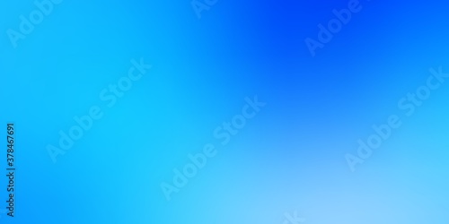 Light BLUE vector abstract blurred layout. Gradient abstract illustration with blurred colors. New side for your design.