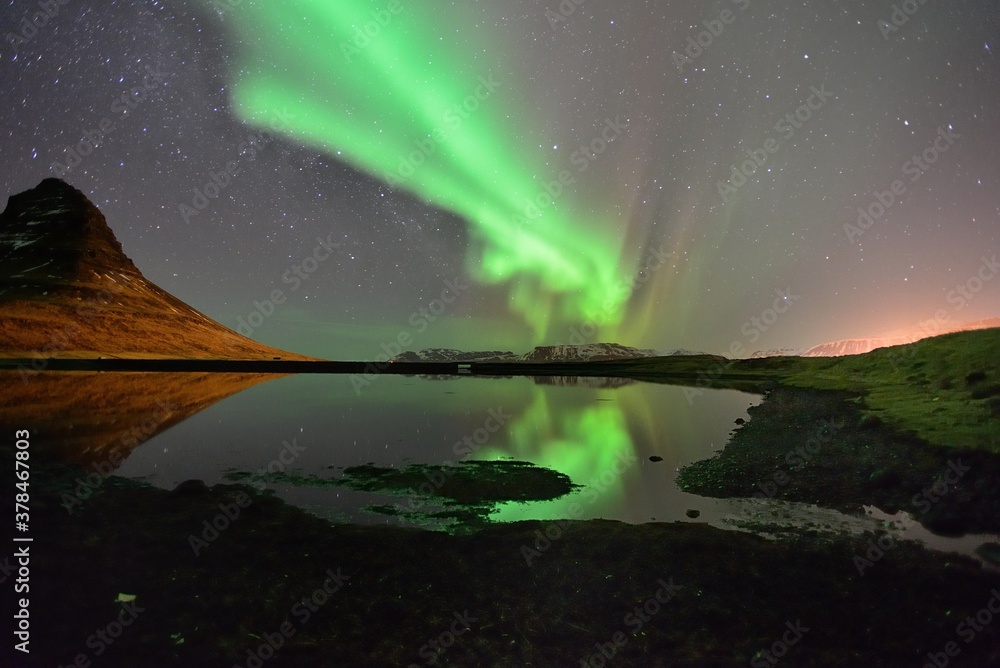Fantastic Northern Lights in Iceland, Aurora Borealis