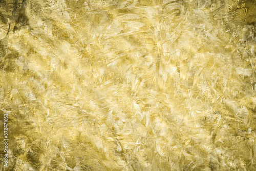 An abstract golden grunge texture background image.
