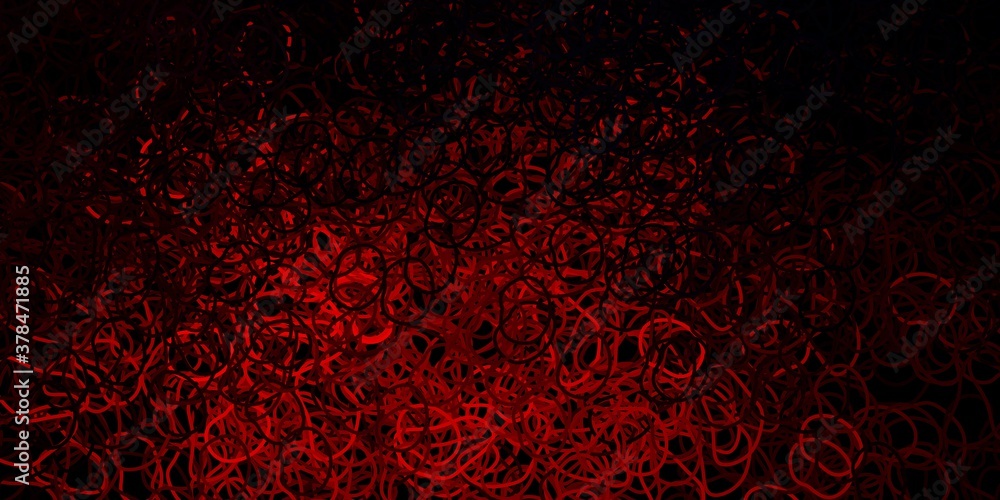 Dark orange vector background with random forms. Dark orange vector background with random forms.