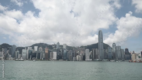 Victoria harbour, Hong Kong