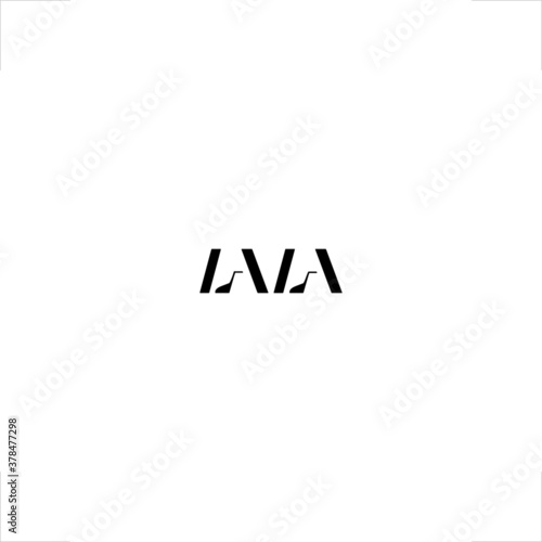  lala word mark design logo type photo