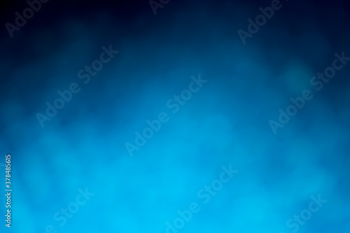 Blue texture with black border, faint bokeh