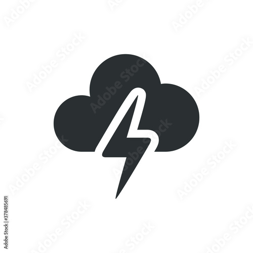 Weather storm icon