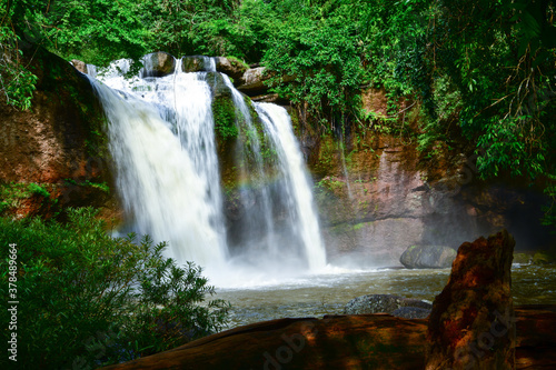 Haew Suwat Waterfall in Khao Yai National Park