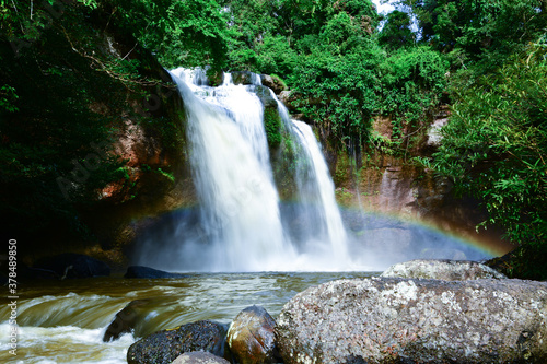 Fototapeta Naklejka Na Ścianę i Meble -  Haew Suwat Waterfall in Khao Yai National Park