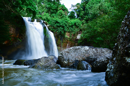 Haew Suwat Waterfall in Khao Yai National Park