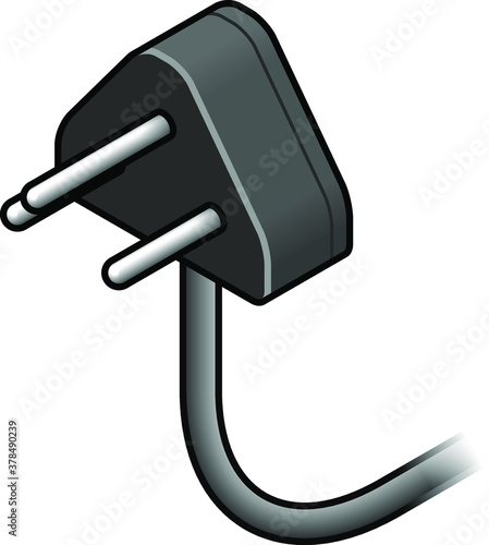 International AC power plug: Israel. Three pins.