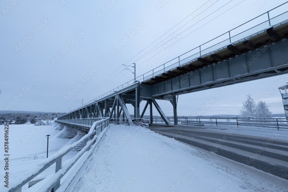 Fototapeta premium ロヴァニエミ市街探索