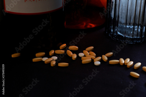 backgrounds in the style of medicine of the last century. steampunk.